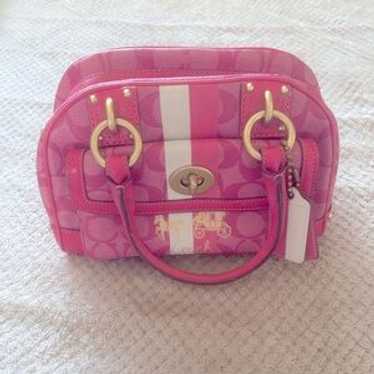 Vintage coach rare pink - Gem