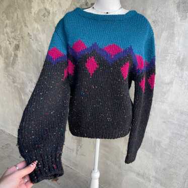 90s knit sweater yves saint laurent - Gem