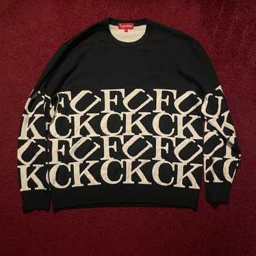 Supreme supreme fuck sweater - Gem