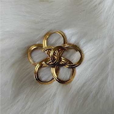 Chanel brooch camellia flower - Gem