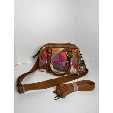 Fossil handbag purse patchwork - Gem