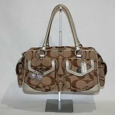 Coach gallery pocket satchel - Gem