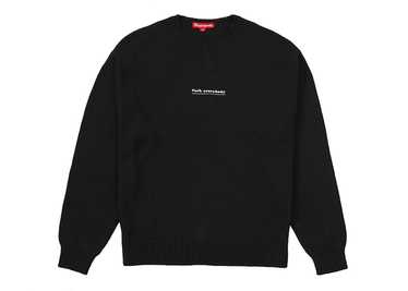 Supreme supreme fuck sweater - Gem