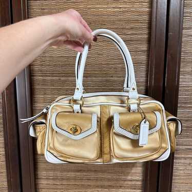 Coach gallery pocket satchel - Gem