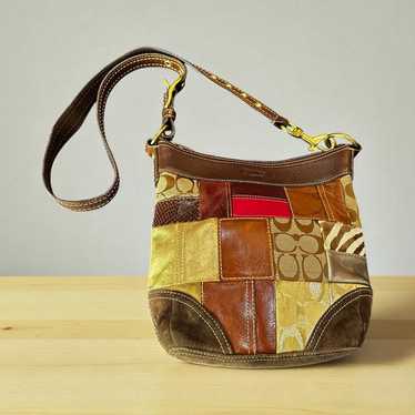 Coach patchwork one shoulder - Gem