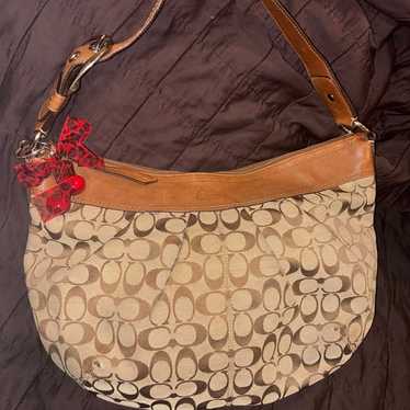 Coach pleated hobo signature - Gem