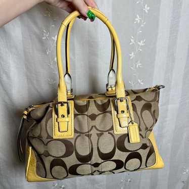 Coach vintage soho yellow - Gem