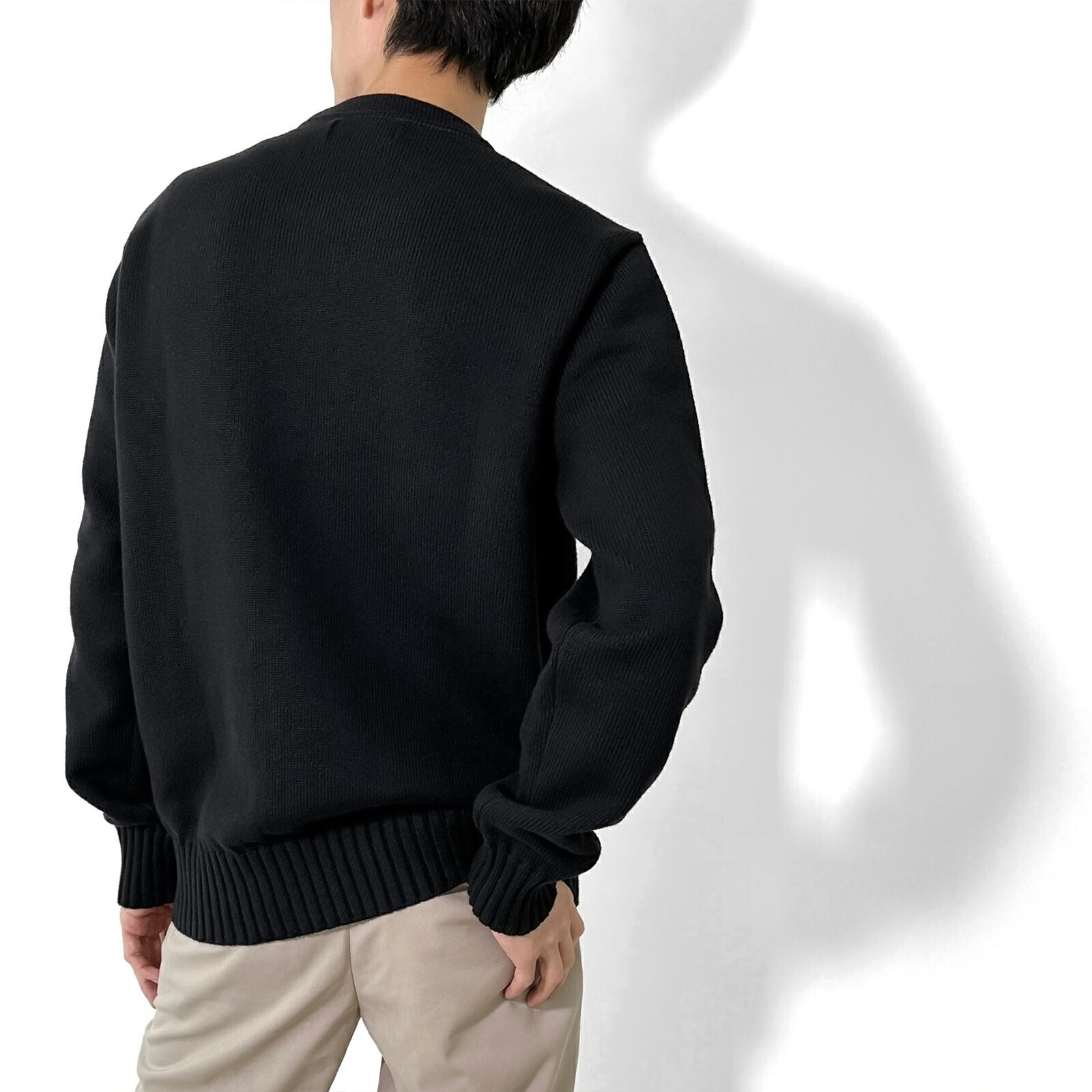 Stone Island グレー Vネック セーター M