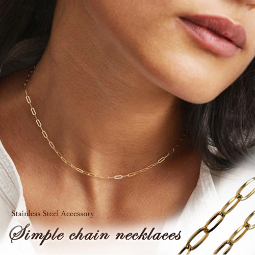 チェーンネックレス ユニセックスネックレス レディース 女性 メンズ