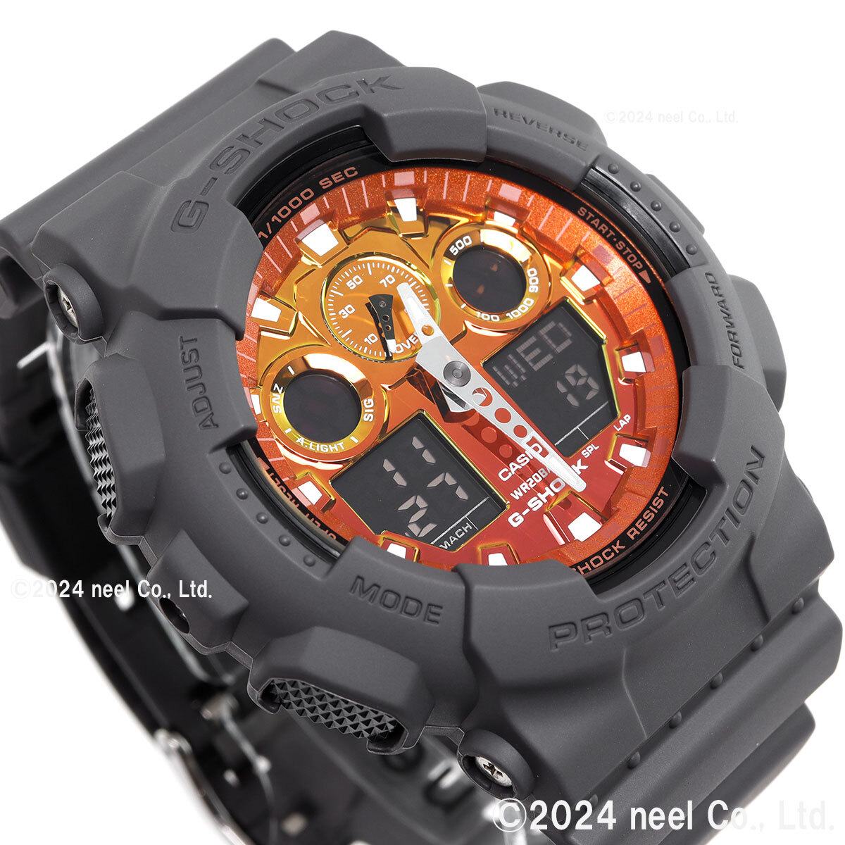 G-SHOCK カシオ Gショック CASIO アナデジ 腕時計 メンズ GA-100FL