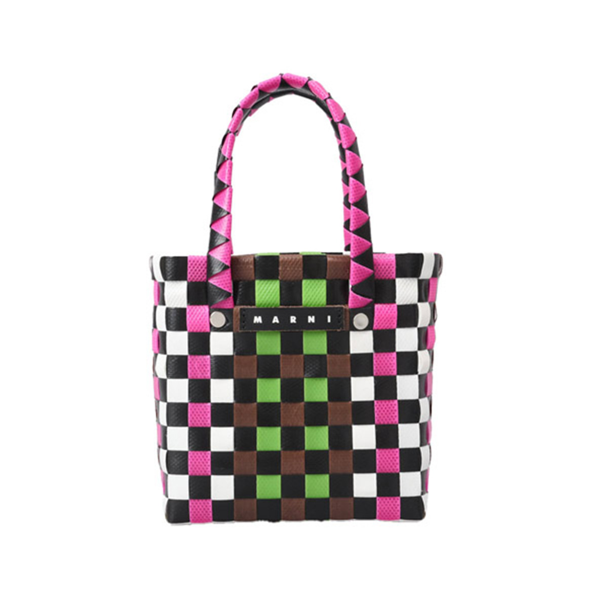 マルニ MARNI バッグ ハンドバッグ かごバッグ 編みバッグ バスケット