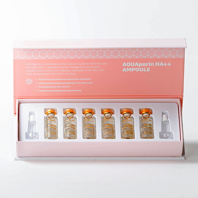 アクアポリンHA++ アンプル6個入 正規品 アクアGG、低高分子のダブル
