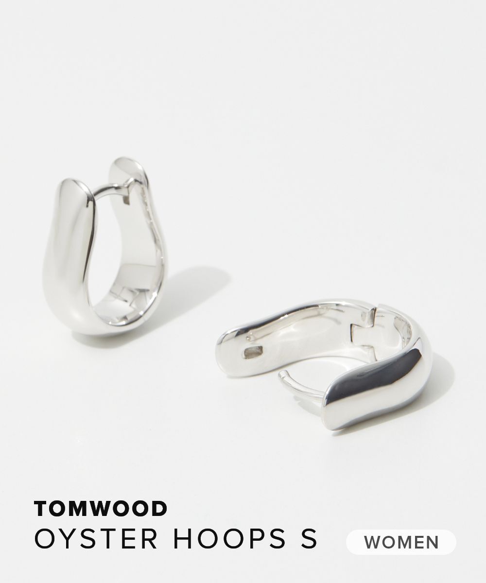 トムウッド TOM WOOD Oyster Hoops Small E39OYS01NAS925 / 101217