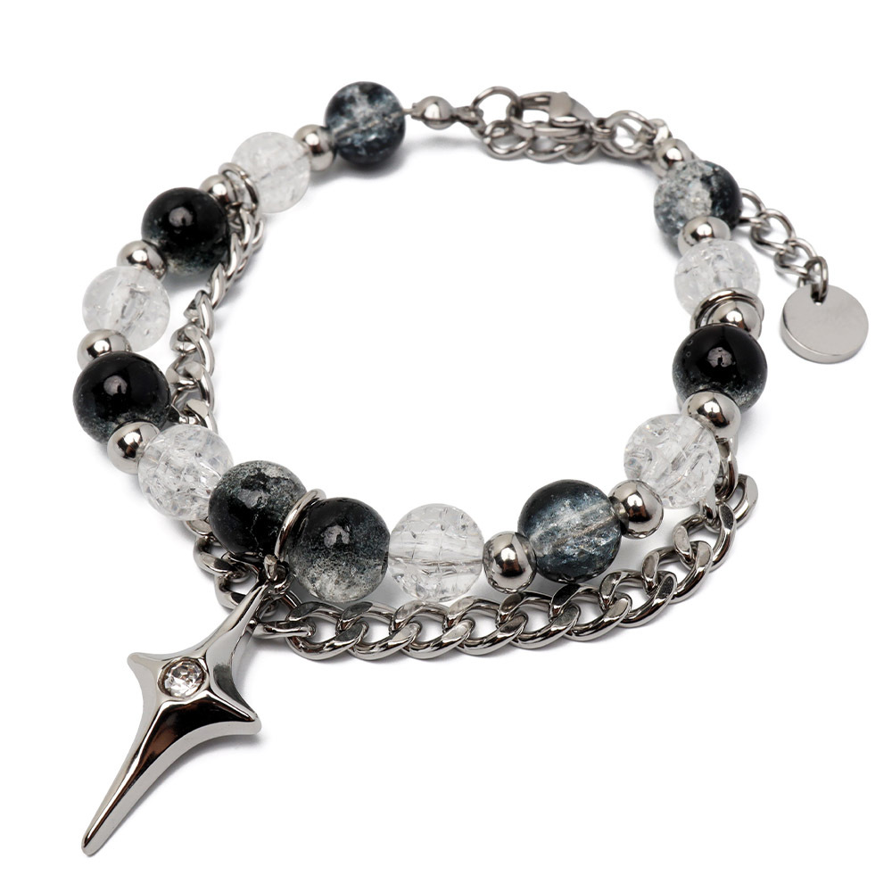 2点販売 ▫️2連ブレスレット ※ B150-2 ▫️雫ネックレス ※N21-2 2点