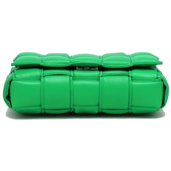 ボッテガヴェネタ ショルダーバッグ カセット グリーン レディース