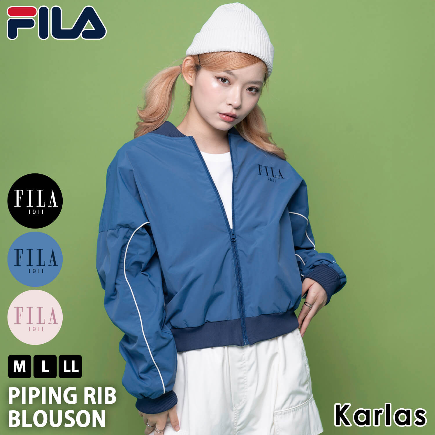 FILA フィラ ナイロンジャケット ブルゾン ジャケット レディース