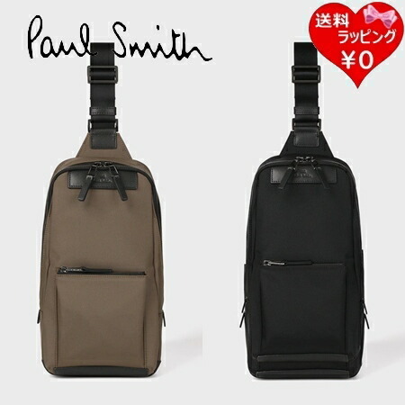 即納】 【無料ラッピング】 ポールスミス Paul Smith ボディバッグ PS