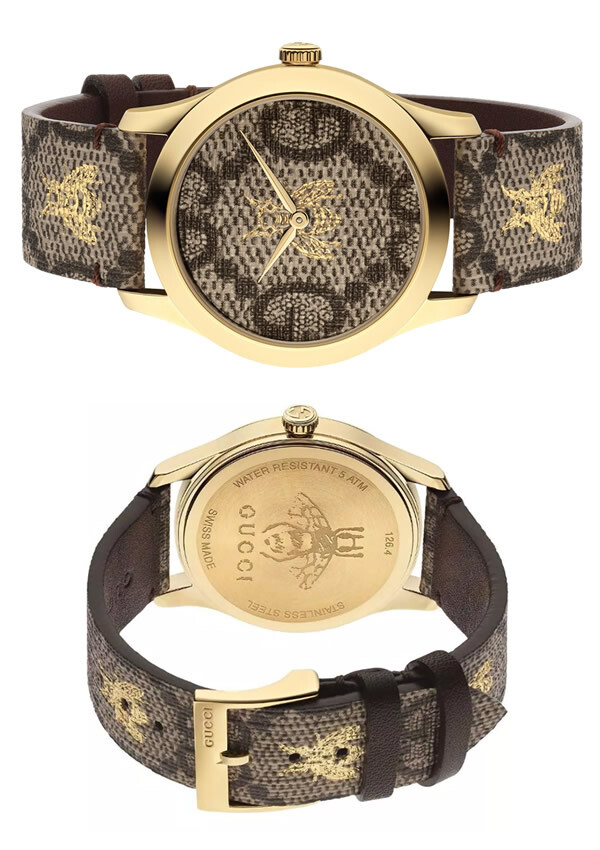 グッチ 腕時計 メンズ レディース 時計 GUCCI Gタイムレス 38mm 革