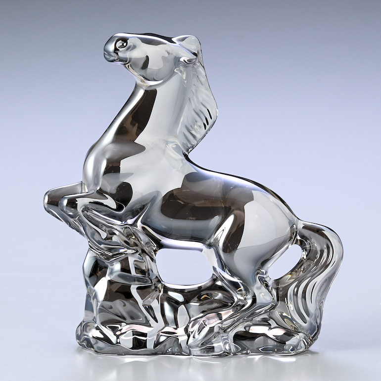 バカラ クリスタルフィギュア ゾディアック 干支 馬 (午) ウマ