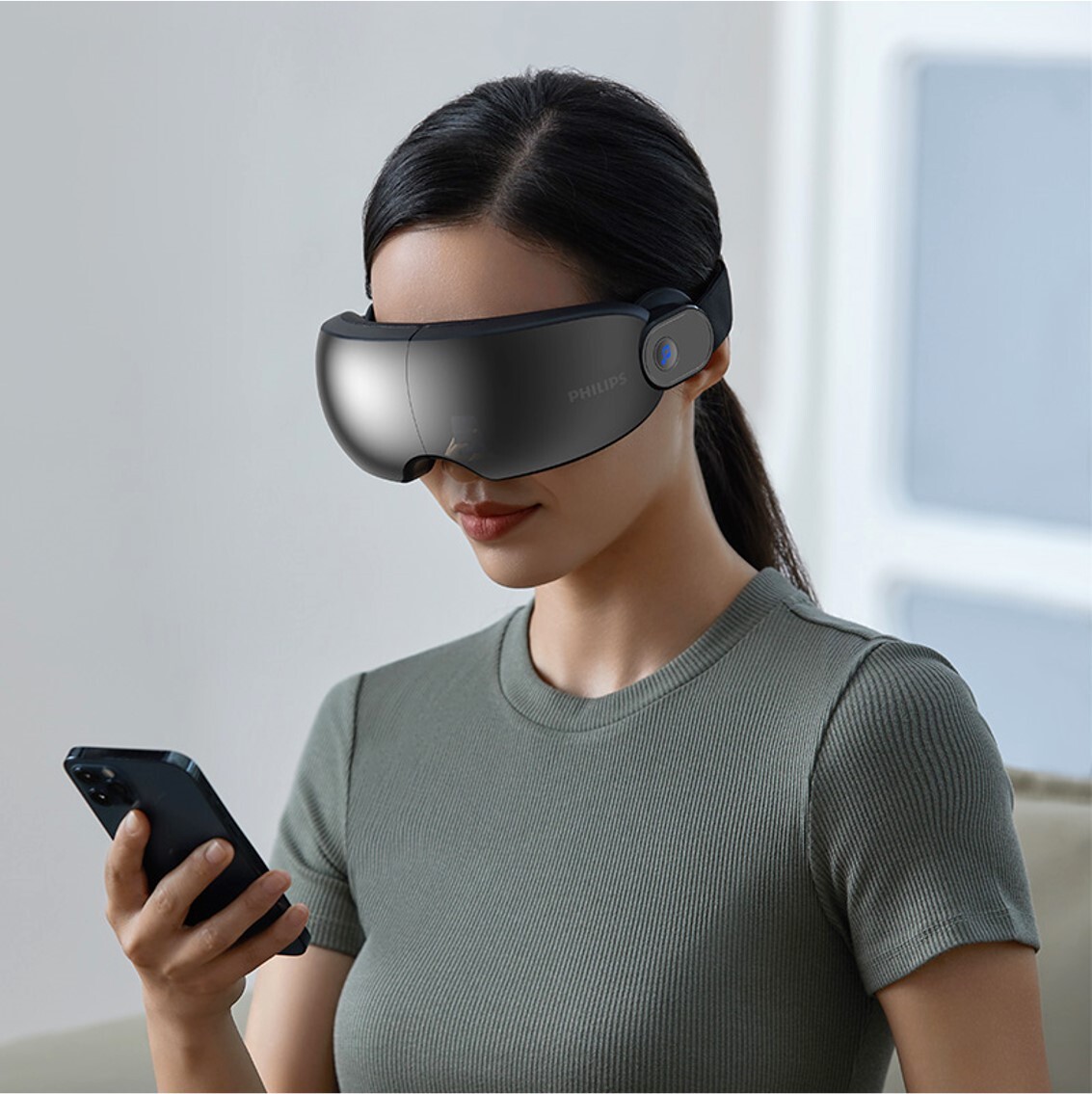 フィリップス PHILIPS アイケア 目元 マッサージ器 ホット アイマスク