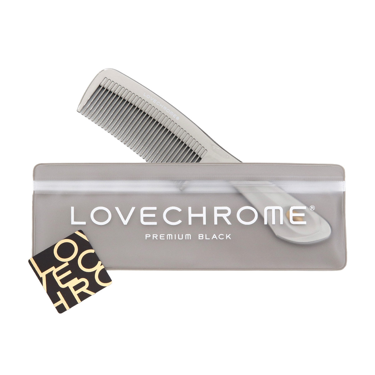 LOVECHROME くし ラブクロム ヘアコーム PGテツキ プレミアムブラック
