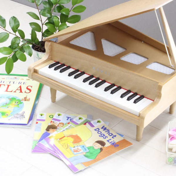 カワイ グランドピアノ（ナチュラル＜木目＞:1144）32鍵 ピアノ ミニ