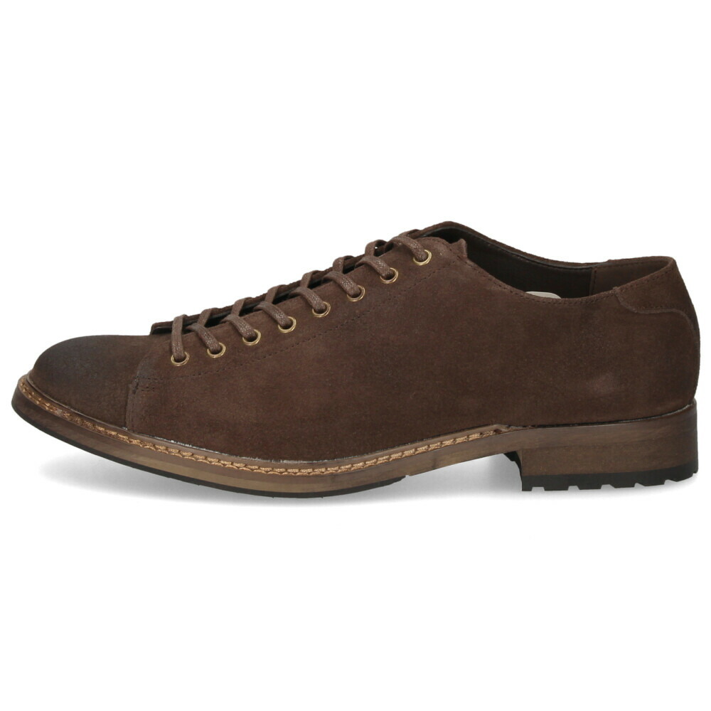 メンズ カジュアルシューズ 本革 靴 革 スエード ブラック 黒 ダーク