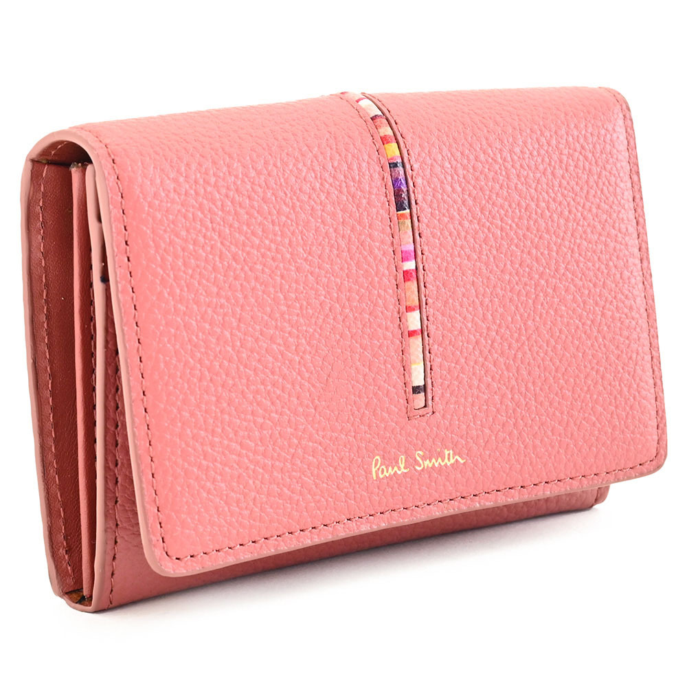 ポールスミス 名刺入れ カードケース パスケース ピンク Paul Smith