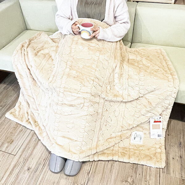 CELINE セリーヌ ベージュハーフケット140x100cm CELINE セリーヌ