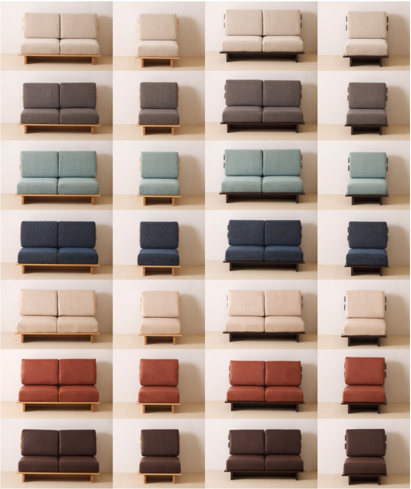 ソファ「Myy（ミイ）」 ソファー コンパクト ローソファ アームレス