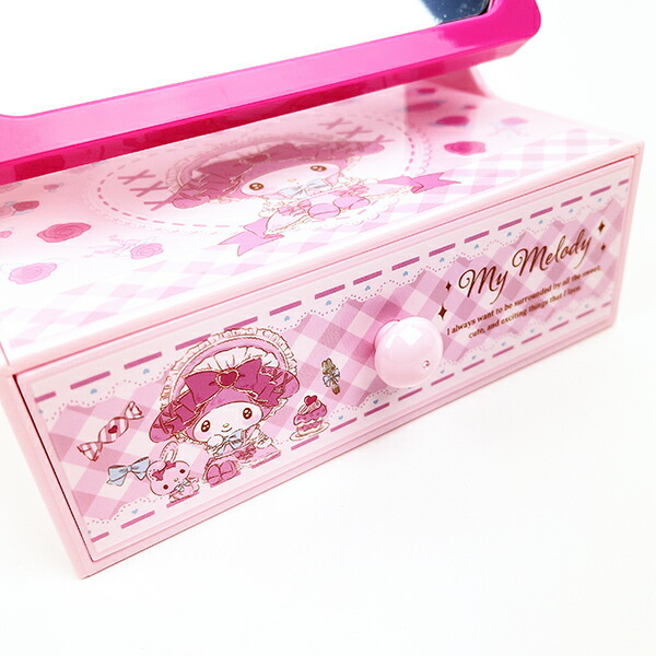 サンリオ マイメロディ ミニドレッサー メイク入れ 収納 小物入れ