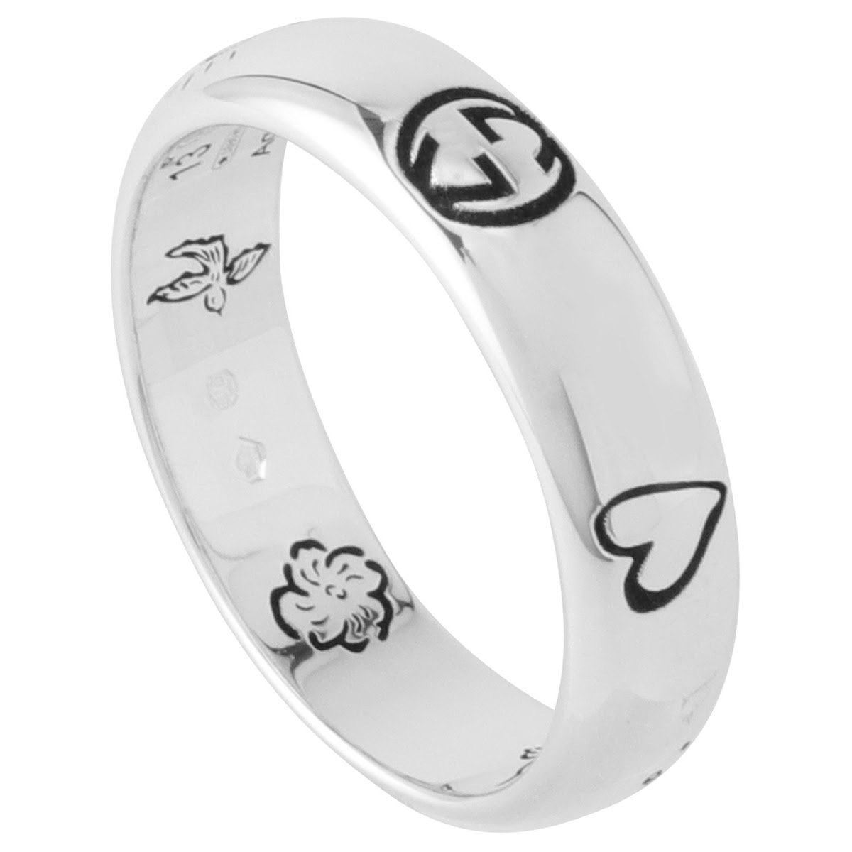 グッチ GUCCI 指輪 455247 J8400 0701 BLIND FOR LOVE ブラインド