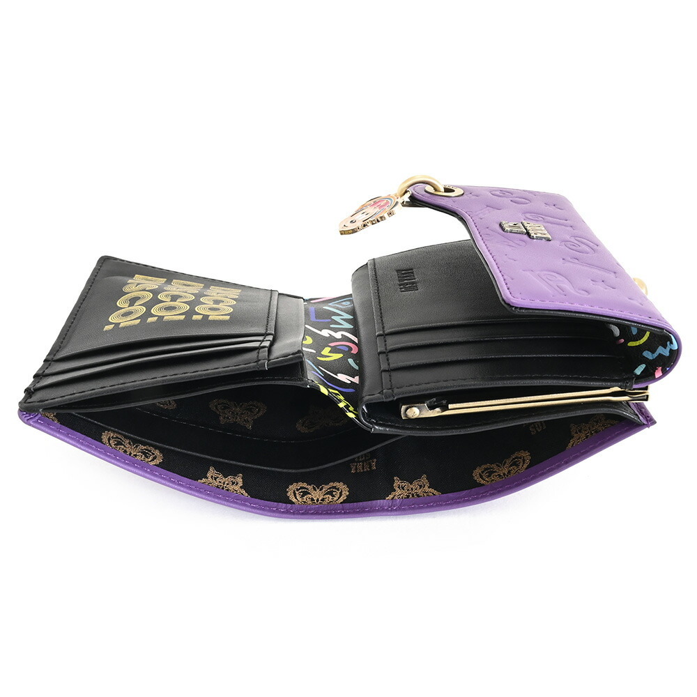 アナスイ Disney DISCO! 財布 二つ折り財布 がま口財布 パスケース付