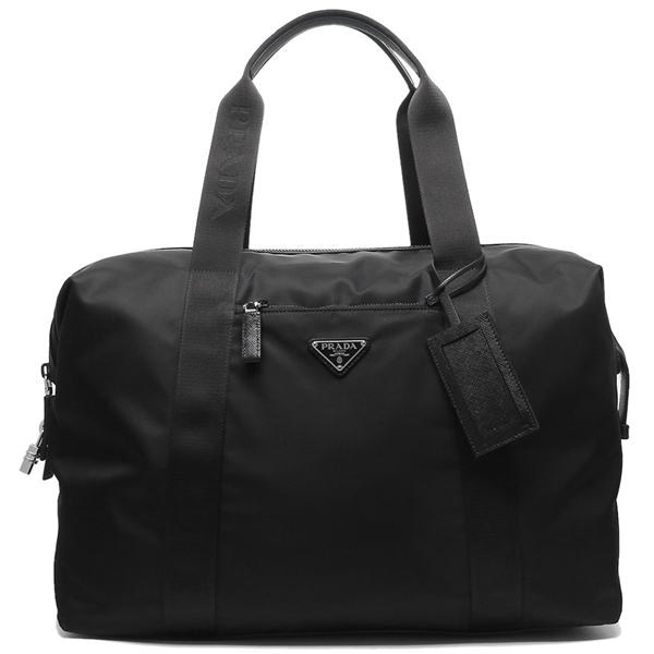 プラダ ボストンバッグ リナイロン トライアングルロゴ ブラック