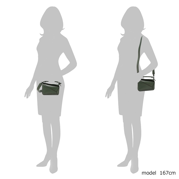 ロエベ ショルダーバッグ ハンドバッグ パズルバッグ ミニサイズ