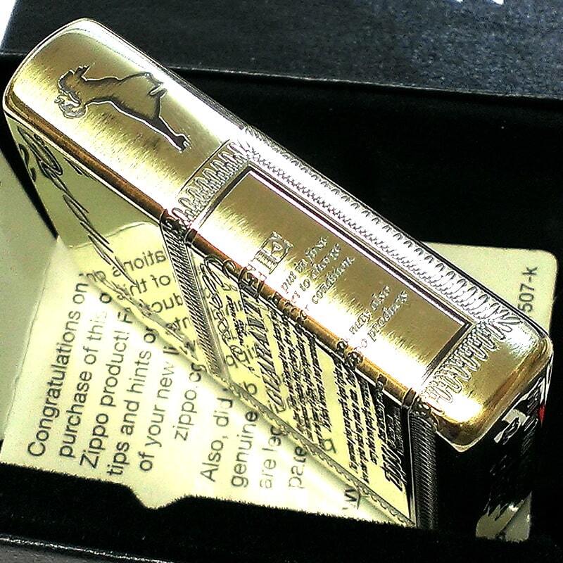 ZIPPO ライター ギャランティー ブラス ジッポ ロゴ ウィンディ