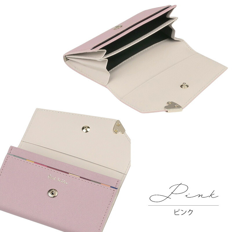 正規品・無料ラッピング ポールスミス 名刺入れ レディース カード