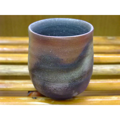 小西陶古 | 桟切 湯呑み【備前焼/和食器/窯元/食器】 - 【備前焼と