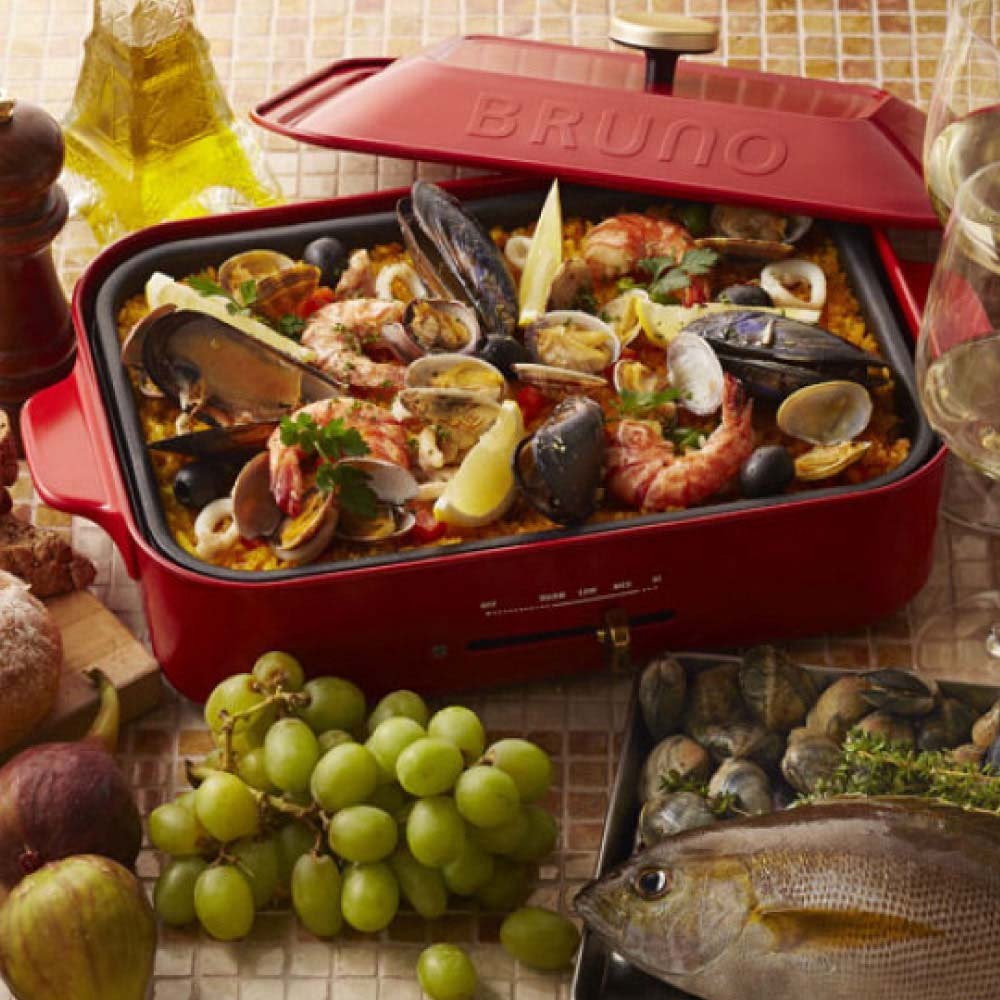 BRUNO ブルーノ コンパクトホットプレート ホットプレート 2way 平面