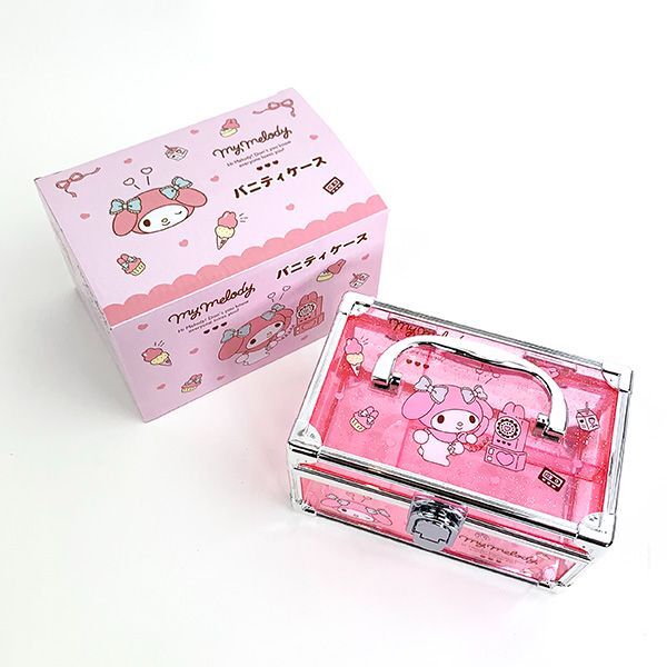サンリオ マイメロディ バニティケース 収納ボックス 小物入れ