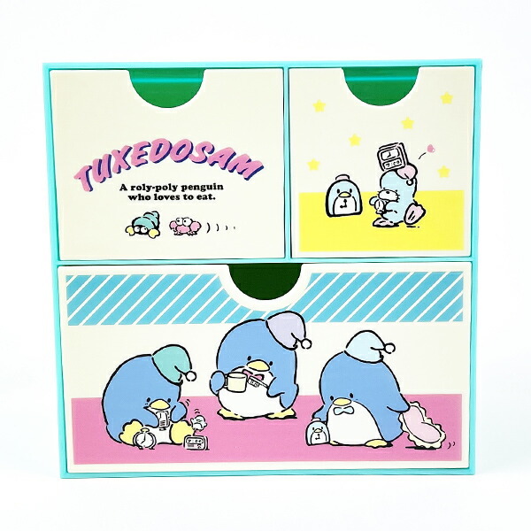 サンリオ タキシードサム キャラチェスト 小物入れ インテリア 収納