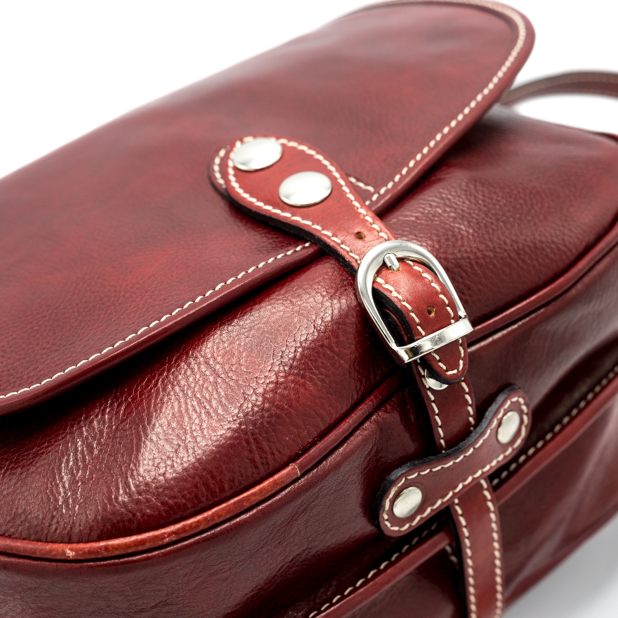 イタリア製】本革 ショルダーバッグ レディース ベジタブルタンニン