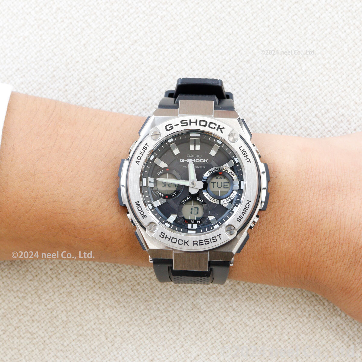 G-SHOCK ジーショック G-STEEL GST-W110-1AJF メンズ 腕時計 電波