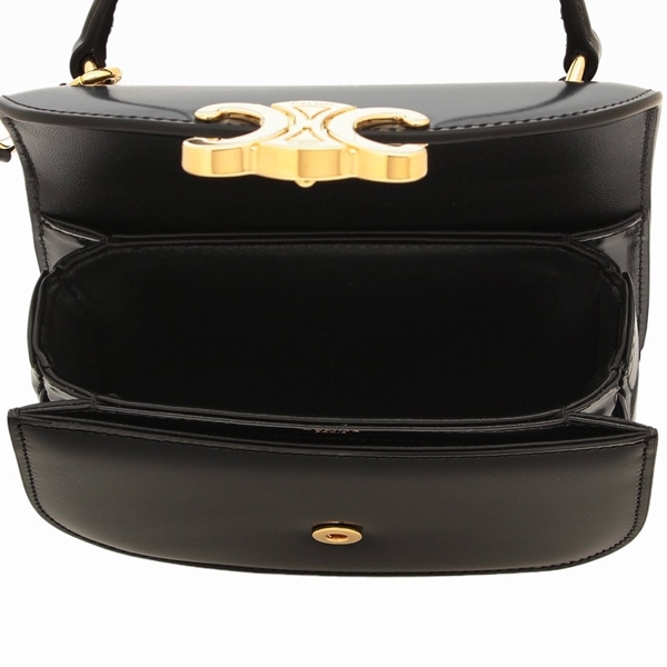 セリーヌ ショルダーバッグ ハンドバッグ ミニ ブザス クレア ブラック