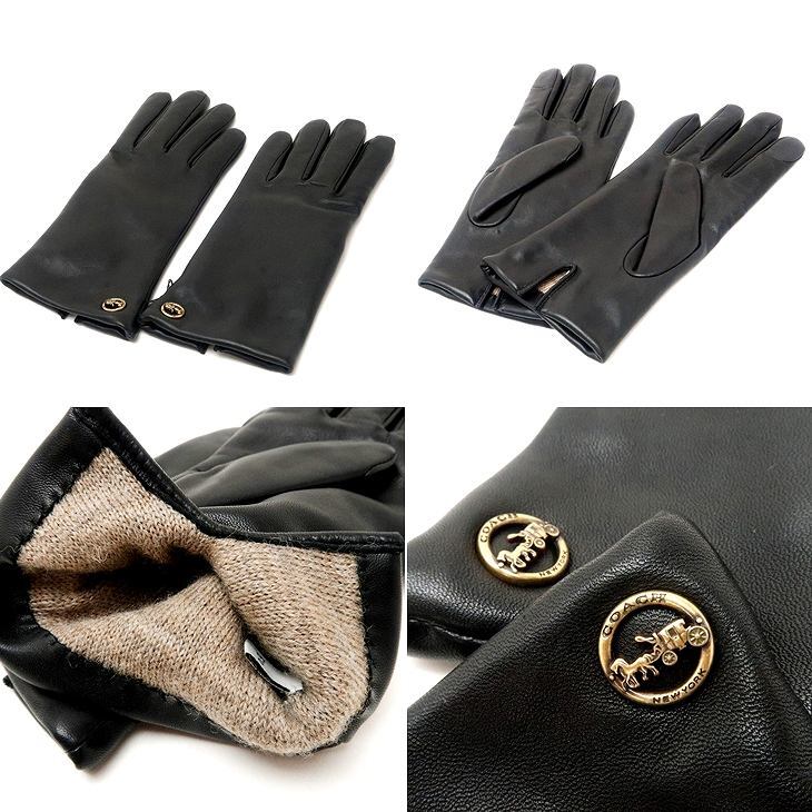 コーチ COACH 手袋 レディース グローブ スマホ対応 テックグローブ 本