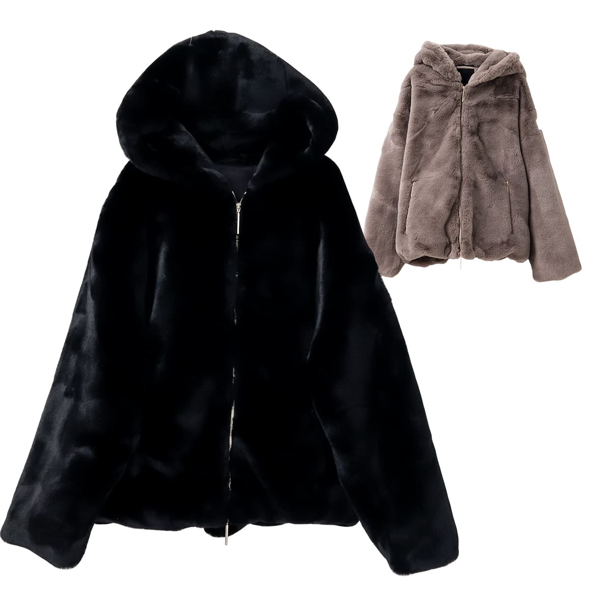 タトラス TATRAS ジャケット レディース ボア フード付き ブルゾン