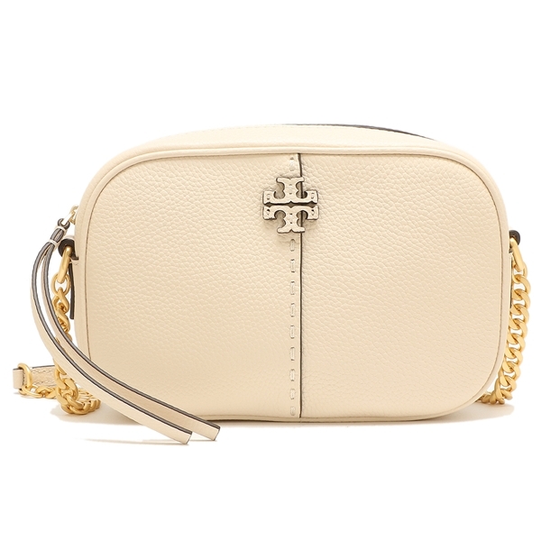 トリーバーチ ショルダーバッグ マックグロー カメラバッグ ベージュ