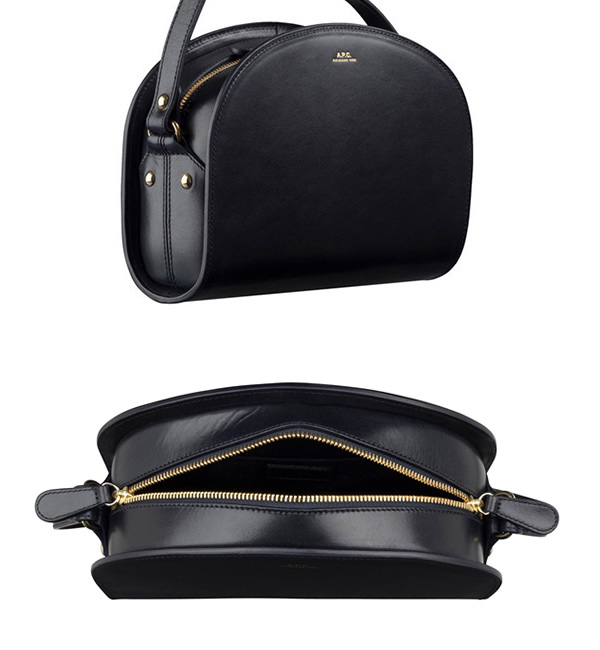 APC A.P.C. アーペーセー ハーフムーン ショルダーバッグ ポシェット
