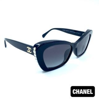 送料無料】CHANEL シャネル サングラス CH5481HA C622/S6 Black