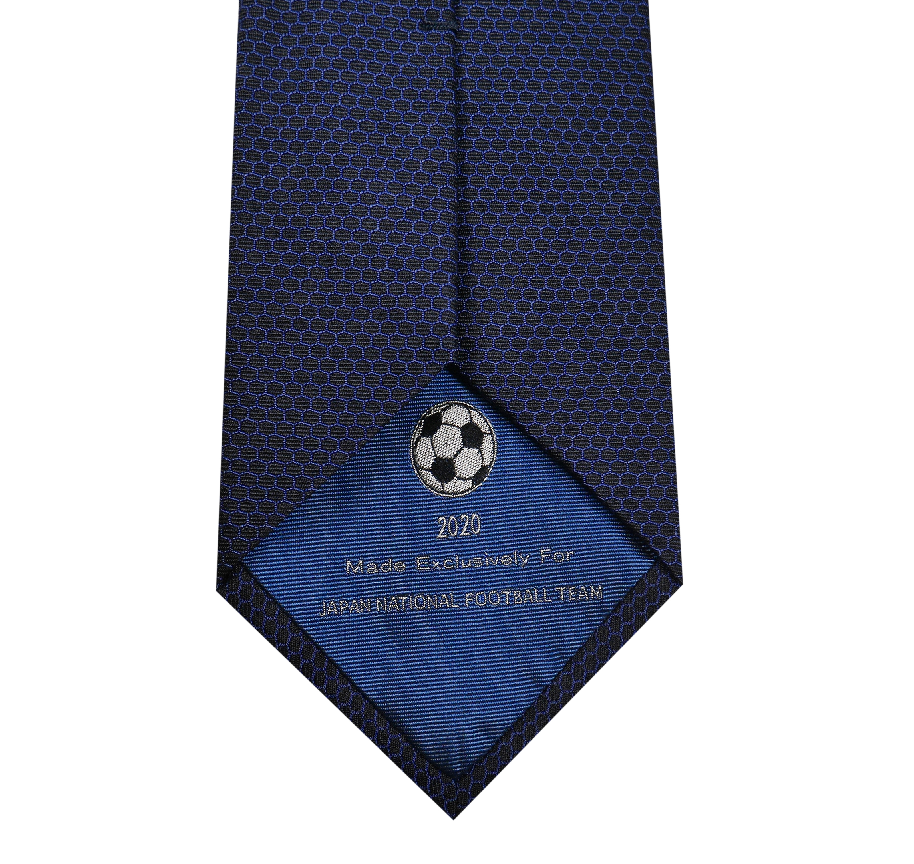 ☆即日発送☆2020年☆【ダンヒル(dunhill) × JFA】 ネクタイ サッカー